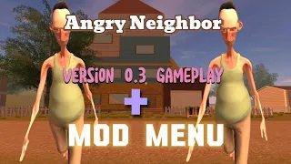 Angry Neighbor Version 0.3 Mod menu Gameplay