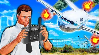 Remote Control Plane CRASHES into Pilot in GTA 5!