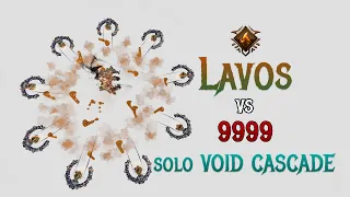 Warframe | Алхимик/Alchemist Lavos | SOLO Void Cascade 9999 | Соло Каскад Бездны | SP Level Cap