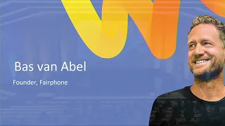 Bas van Abel @ ETH Week 2023