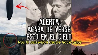 ¡Atentos! Acaba de verse esto en el cielo ¡Dicen que algo está por llegar!