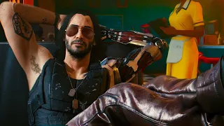 Albsterz Reaction To Meeting Johnny Silverhand (Keanu Reeves) - Cyberpunk 2077