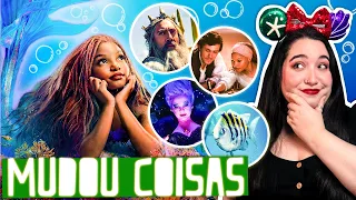 O LIVE ACTION da PEQUENA SEREIA é lindo e MUDOU a história que conhecemos! 🐚