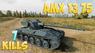 AMX 13 75 - 7 Kills 3.5K DMG - Scout! - World Of Tanks