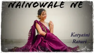 Nainowale ne || Sitting choreography || dance cover || semi-classical || Katyaini Raturi