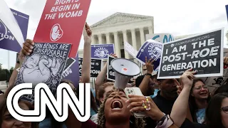 EUA têm protestos a favor e contra o direito ao aborto | VISÃO CNN