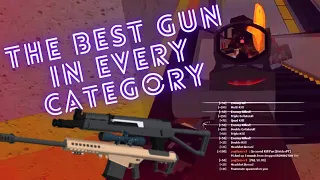 the *BEST* gun in EVERY category! (phantom forces)