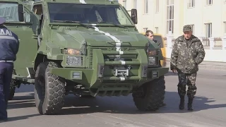 На выезде из Житомира военный «Спартан» протаранил Chevrolet - Житомир.info