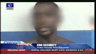 Edo Police Parade Five Suspects For Kidnapping, Murder, Robbery 06/06/15