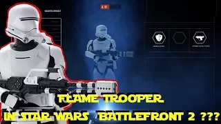 FLAME TROOPER IN STAR WARS BATTLEFRONT 2  ??? CONCEPT ART CUSTOM MADE !!!