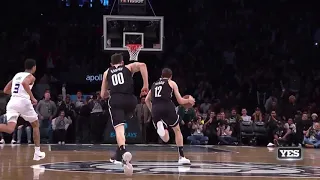 Rodions Kurucs Defense and Joe Harris Game-Winner [Nets - Hornets Clutch Play, 27.12.18.]