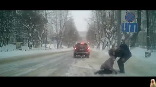 Родились в рубашке! Подборка видео с дорог.