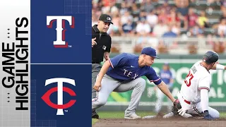 Rangers vs. Twins Game Highlights (8/25/23) | MLB Highlights