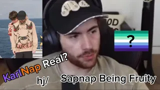 Sapnap Being Fruity {🧡Karlnap💜} [Sapnap Stream]