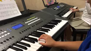 Sasa in Piano Class - 04/27/2015