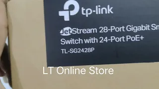 TP-Link TL-SG2428P JetStream 28-Port Gigabit Smart Switch, 24 PoE+ Ports #tplink #networkswitch