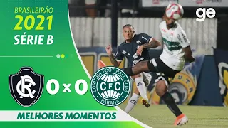 REMO 0 X 0 CORITIBA | MELHORES MOMENTOS | 28ª RODADA SÉRIE B 2021 | ge.globo