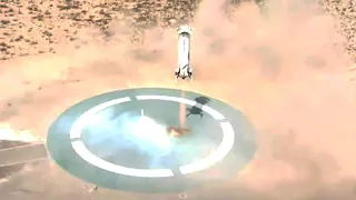 Blue Origin's New Shepard launches after 'astronaut rehearsal,' nails landings!