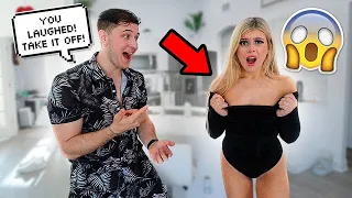 1 LAUGH = REMOVE 1 LAYER OF CLOTHING! *CHALLENGE*