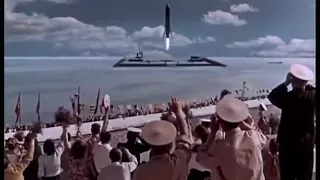 Elon Musk fools you! Landing a rocket from the movie The Sky Calls 1959