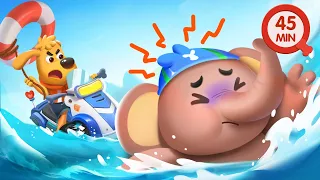Life Ring For Sea Safety | Safety Tips | Kids Cartoon | Police Rescue | Sheriff Labrador