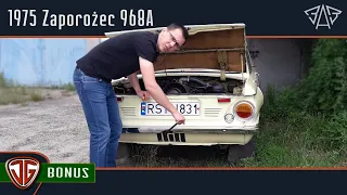 Jan Garbacz: ZAZ 968A - odpalanie samochodu na korbę