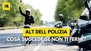 Cosa succede se non ti fermi all'ALT della Polizia? Abbiamo provato per voi...