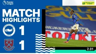 Brighton vs West Ham 1-1 Extended Highlights  & Goals 2021 HD