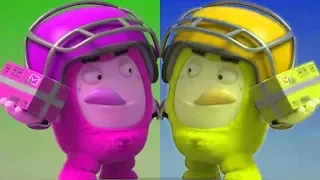 Oddbods compilation, Oddbods learn colours and sports #01 - ODDBODS 奇宝萌兵 第三季, Funny Cartoon For Kids