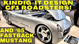 660 Horsepower KINDIG-IT Design CF1 Corvette ROADSTER + 700 Horsepower '65 Ford MUSTANG FASTBACK!