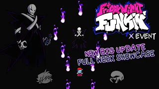 *NEW UPDATE* [NEW CUTSCENES ADDED] X-EVENT (HARD) Full Mod Week Showcase | Friday Night Funkin'