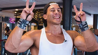 SADIK SHOULDERS ON FIRE WORKOUT