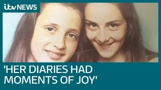 Catherine Simpson: What I learned from my sister's hidden diaries after her suicide | ITV News