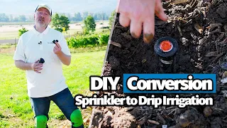 How to Convert an In-ground Sprinkler to Drip Irrigation (Beginner's DIY Guide)