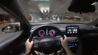 2019 Hyundai Veloster Turbo R-Spec - POV Night Drive (Binaural Audio)