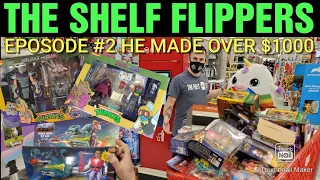 The Shelf Flippers #2 | He made $1000 out of $200 | Hunting for NECA TMNT Star wars MOTU Hot wheels