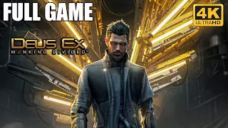 Deus Ex: Mankind Divided - Full Game Walkthrough ( 4K 60FPS PC ULTRA SETTINGS ) - No Commentary