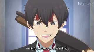 Leon provokes nobles | Otome Game sekai wa mob ni kibishi isekai desu