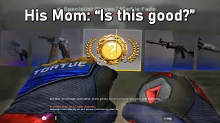 He Opened Cases With His Mom, And UNBOXED GLOVES...
