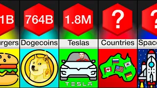 Comparison: How Many ___ Could Elon Musk Buy?