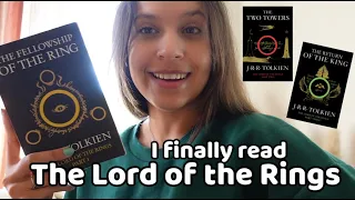 I finally read The Lord of the Rings