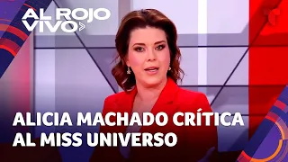 Alicia Machado se defiende ante críticas por su comentario de Miss Universo