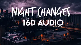 Night Changes - One Direction  | 16D Audio | @WinxTrixStudio