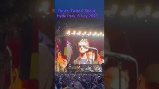 Bruce Springsteen, Twist & Shine, Hyde Park 8 July 2023