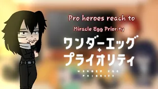 🥚 Pro heroes react to the Priority of the miracle egg/Про герои реагируют на Приоритет чудо-яйца 🥚