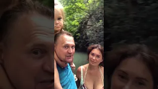 Степан #Меньшиков и его семья на отдыхе