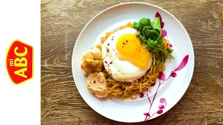 Mi ABC Mi Goreng - Indonesia - Instant Noodle Recipe Time - EP 1035