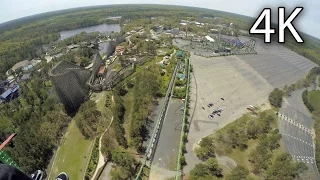 Zumanjaro: Drop of Doom on-ride 4K POV Six Flags Great Adventure