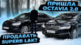 SKODA OCTAVIA 2.0 TSI тест-драйв и отзыв владельца SUPERB L&K