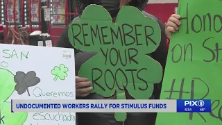 Undocumented workers rally for stimulus funds